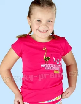 Chlapecké tričko Dívčí tričko Gina Disco - bordó