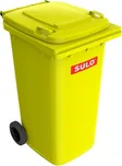 SULO plastová popelnice 240 l žlutá