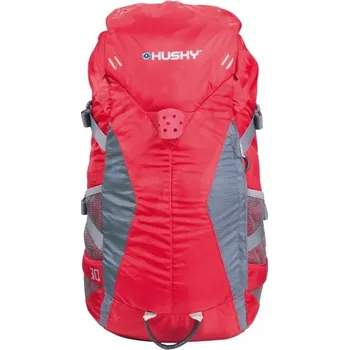 Husky Crack 40 l červený/šedý turistický batoh Husky Crack 40 l červený/šedý