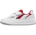 Chlapecké tenisky Dětské Prestige polobotky bíločervené