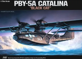 Plastikový model Academy PBY-5A Catalina Black Cat 1:72