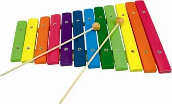 Hudební nástroj pro děti Bino Xylofon 12 tónů