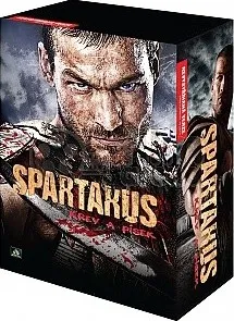 Spartakus: Krev a písek - 5 DVD (nevystříhaná verze)