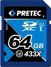 Paměťová karta Pretec SDXC 433x 64 GB Class 16 UHS-I (PC4SDXC64G)