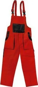 montérky CXS Lux Emil kalhoty s laclem červené