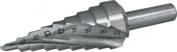 Vrták PROTECO stupňovitý vrták HSS se spirálovou drážkou 04-12 mm 