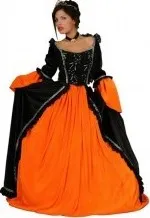 Karnevalový kostým Kostým černá princezna