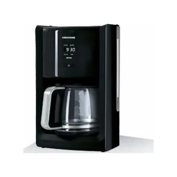 Kávovar Grundig KM 7280 šedý/bílý