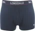 Boxerky Lonsdale 2 Pack Trunk Mens Navy