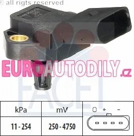 Čidlo automobilu Senzor tlaku sacího potrubí FACET (FA 10.3112)
