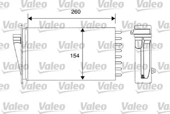 Výparník klimatizace Výměník tepla VALEO (VA 812194) FIAT