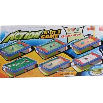 Desková hra Alltoys Stolní hry 6 v 1