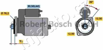 Startér Startér Bosch (0 001 125 039)