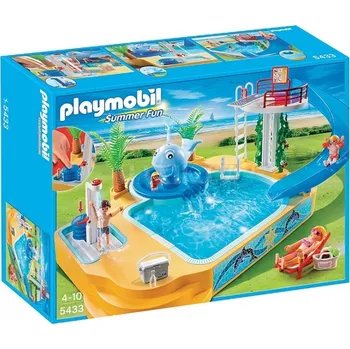 Stavebnice Playmobil Playmobil 5433 Dětské koupaliště s fontánou