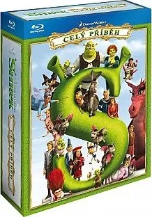 Sběratelská edice filmů Blu-ray Shrek kolekce 4BD