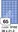 Samolepicí etikety Rayfilm Office - matně modrá, 100 archů, 38 x 21,2 mm