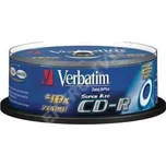 Verbatim CD-R 80 52x Cryst spindl 25…