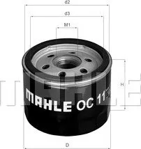 Olejový filtr Olejový filtr MAHLE (OC11)