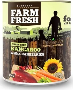 Krmivo pro psa Topstein Farm Fresh Kangaroo/Cranberry