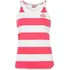 Lonsdale YD Muscle Vest Ladies White/Pink