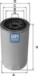 Olejový filtr UFI (23.249.00)