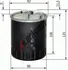 Palivový filtr Filtr palivový BOSCH (BO 1457434437)