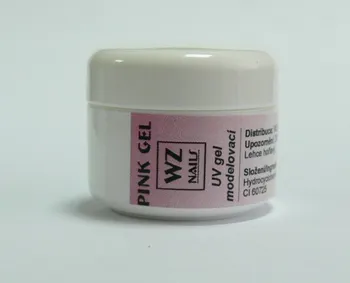 Umělé nehty Pink gel - UV gel modelovací 5 ml
