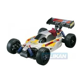 RC model auta Thunder Tiger EB-4 S2 stříbrná