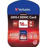 Verbatim SDHC 16 GB Class 10 UHS-I U1…