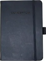 Sigel Zápisník Conceptum Hardcover A6 černý (DCO132) - linkovaný