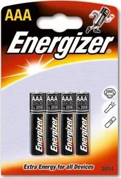 Článková baterie Energizer Alkaline AAA 4 ks