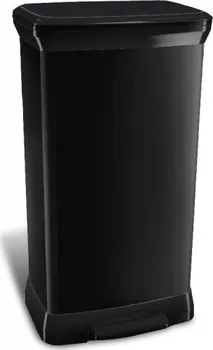 Odpadkový koš Odpadkový koš DECOBIN pedal 50l - černý