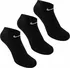 Pánské ponožky Nike No Show Socks 3 Pack Mens Black