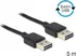Datový kabel Delock kabel EASY-USB 2.0-A samec > USB 2.0-A samice,prodlužující 3 m