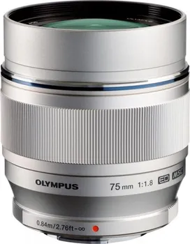Objektiv Olympus M.ZUIKO ED 75 mm f/1.8 stříbrný 
