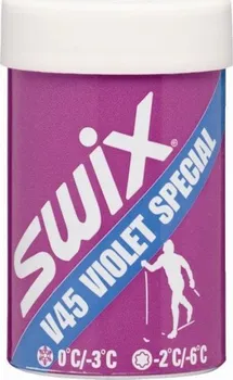 Lyžařský vosk Swix V45 – fialový speciál 45g