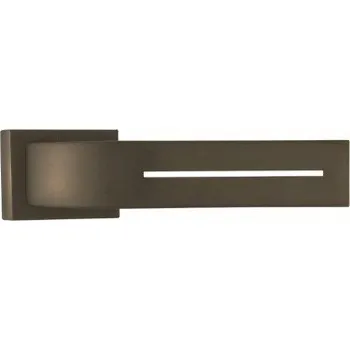 Dveřní kování M&T Toro TiN-B čtvercová rozeta R madlo/klika