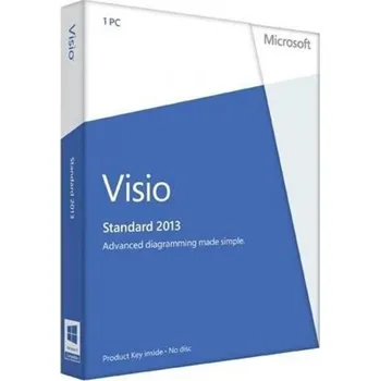 Microsoft Visio Standard 2013 CZ 32/64-bit