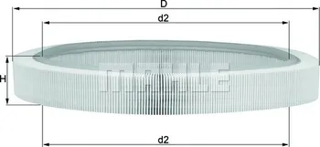 Vzduchový filtr Vzduchový filtr MAHLE (LX61) MERCEDES-BENZ
