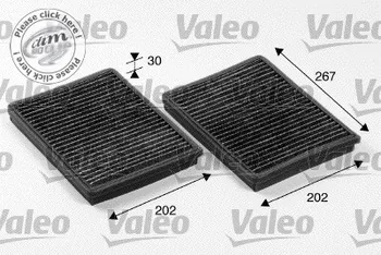 Kabinový filtr Filtr kabinový - uhlíkový VALEO PROTECT (VA 698246) BMW