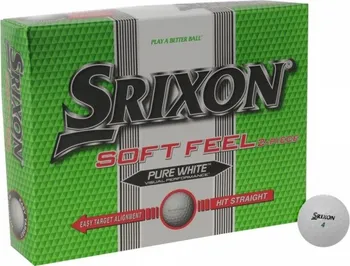 Golfový míček Srixon 12 Pack Soft Feel Golf Balls White