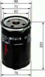 Filtr olejový BOSCH (BO 0451103338) AUDI