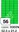 Samolepicí etikety Rayfilm Office - matně zelená, 300 archů, 52,5 x 21,2 mm