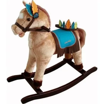 Houpací kůň Alltoys Houpací kůň - indiánský s funkcemi