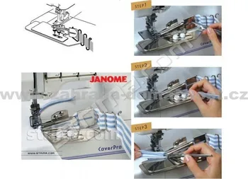 Příslušenství k šicímu stroji Janome Lemovač 42/12mm pro JANOME 1000CP COVER PRO