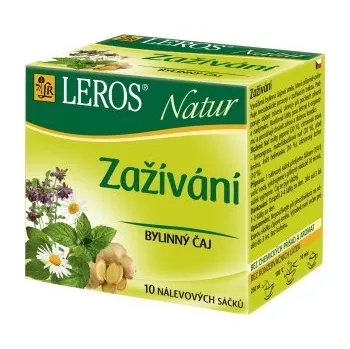 Horký nápoj LEROS NATUR Zažívání 10 x 1,5 g