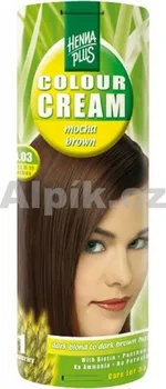 Barva na vlasy HennaPlus Přírodní barva krémová MOCCA HNĚDÁ 4.03 60ml