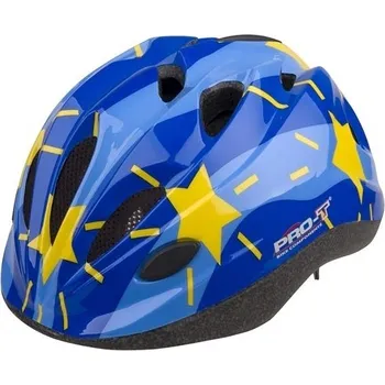 Cyklistická přilba Pro-T Vigo modrá/sv. modrá hvězdy