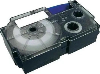 Pásek do tiskárny Páska do štítkovače Casio XR-18X1, transp./bílá, 18 mm
