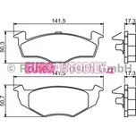 Sada brzdových destiček BOSCH (BO…